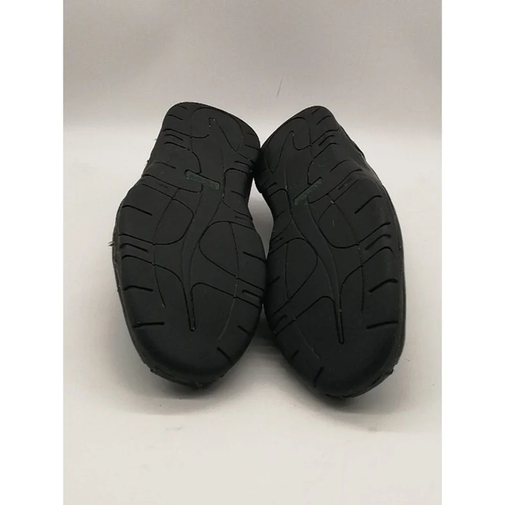 Eastland Loafer Mens Cormac Black 9.5 Leather Driving Shoe Stretch 7859-01